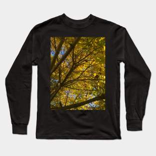 Up a Tree in Autumn Long Sleeve T-Shirt